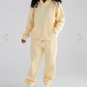 Butter/Pastel Yellow Sweater and Pants